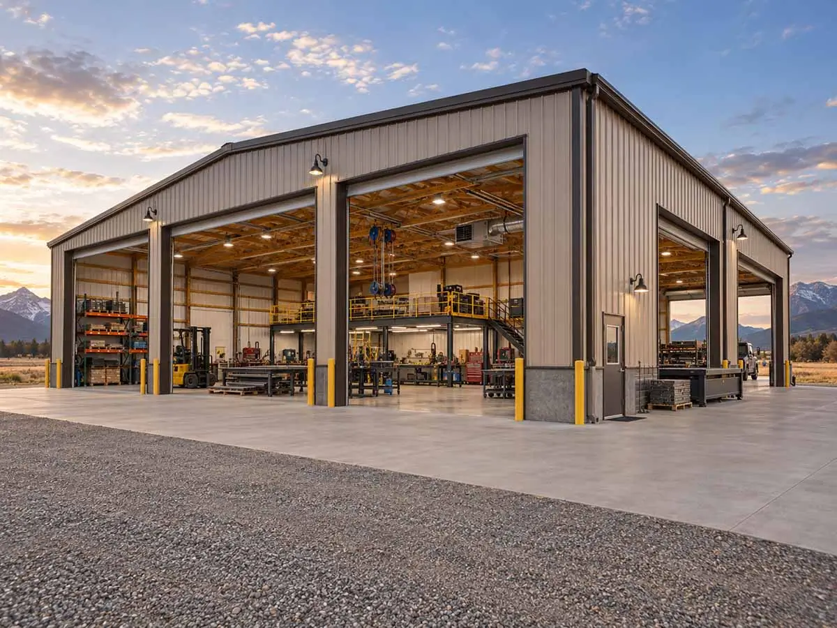 HH Custom Buildings Light Industrial and Manufacturing Workspaces