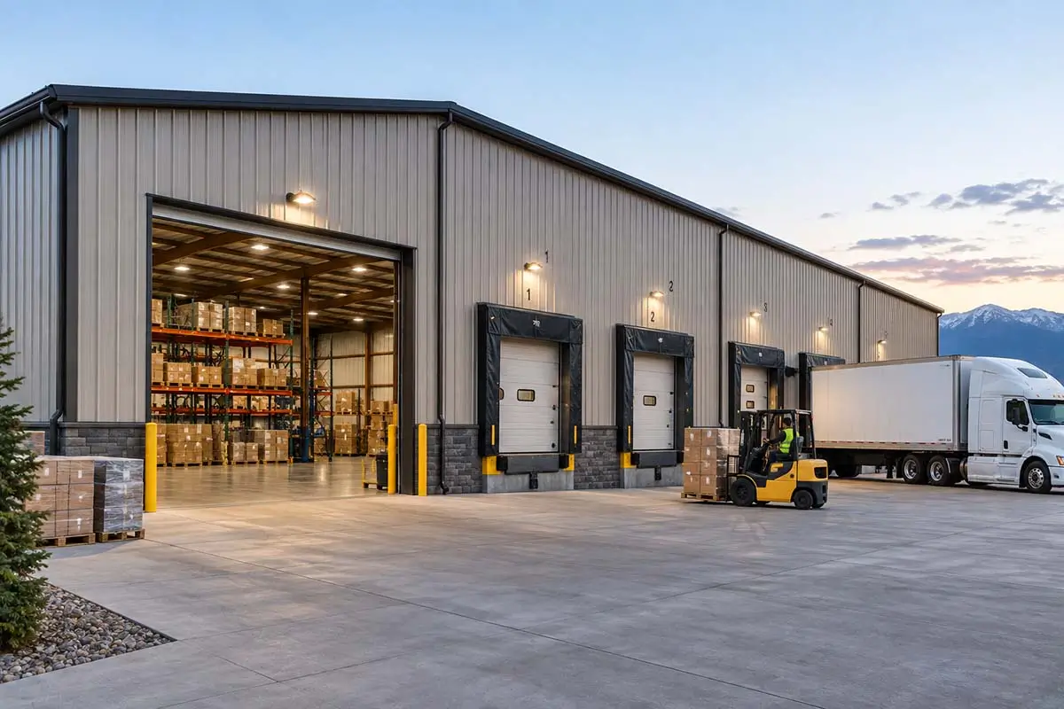 HH Custom Buildings Retail and Distribution Storage Building