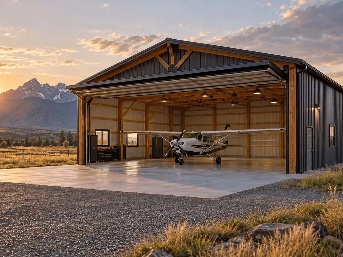 HH Custom Buildings Single-Aircraft Hangars